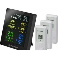 Bresser ClimaTemp Hygro Quadro с тремя датчиками 77031