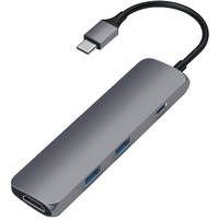 Satechi Slim Aluminum Type-C Multi-Port Adapter 4K